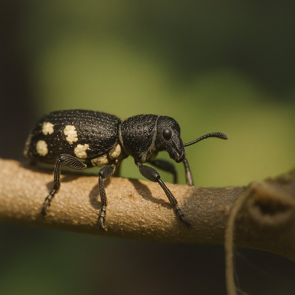 Cabrito del ciruelo - Aegorhinus nodipennis