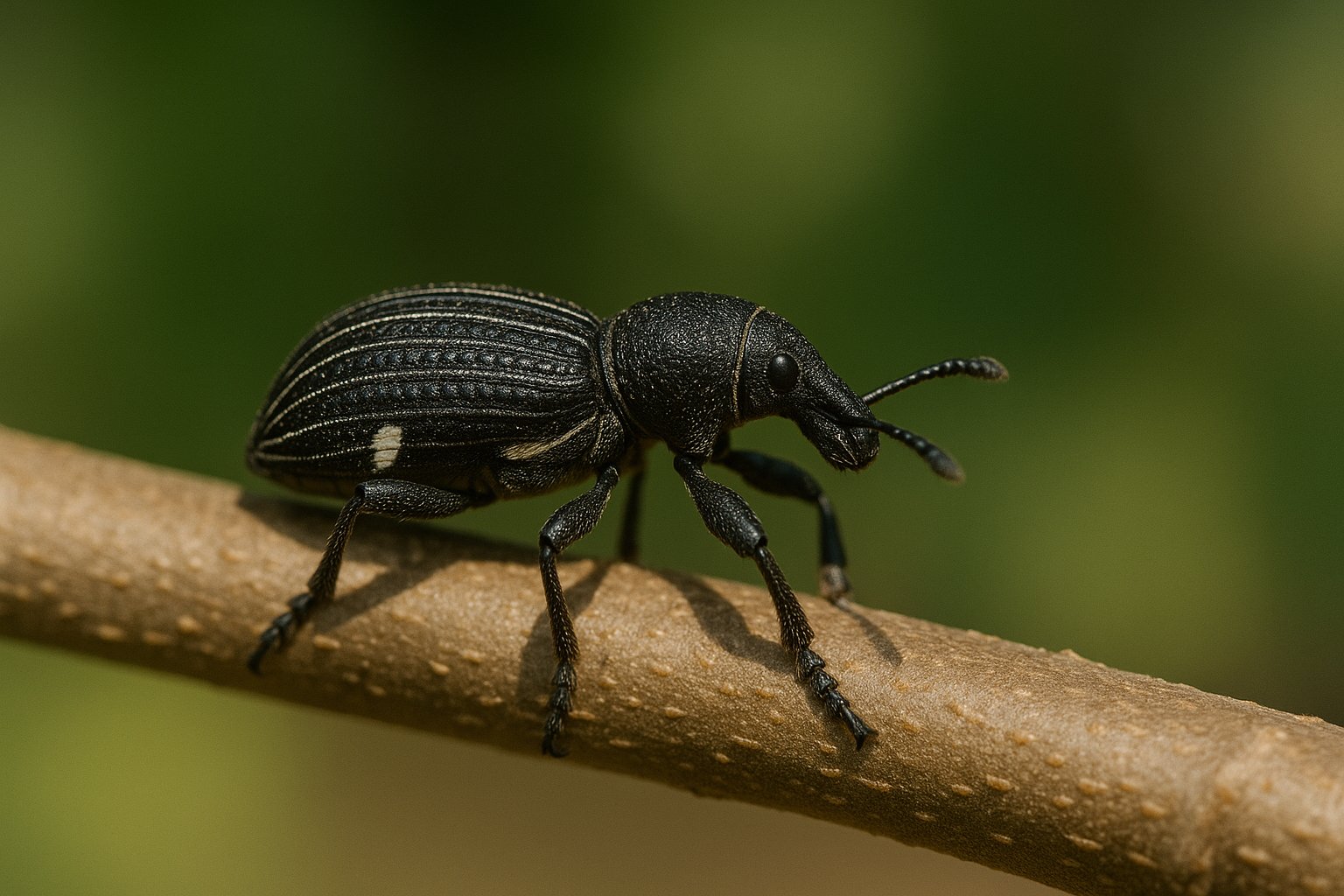 Cabrito listado - Aegorhinus albolineatus